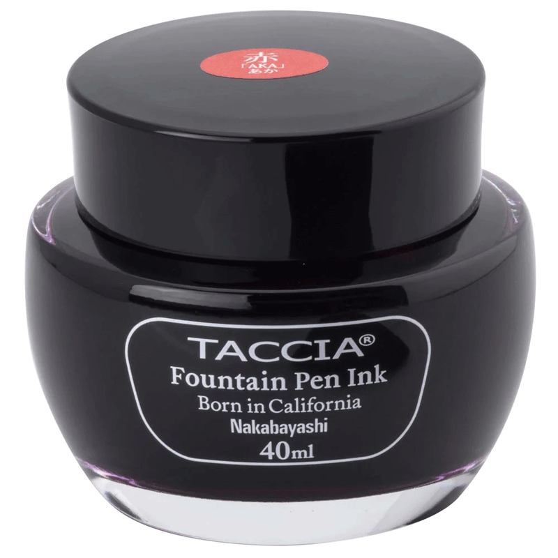 TACCIA, Ink Bottle - SUNAO-IRO AKA (40mL).