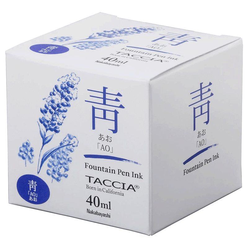 TACCIA, Ink Bottle - SUNAO-IRO AO (40mL).
