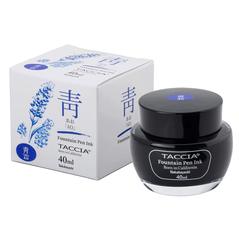 TACCIA, Ink Bottle - SUNAO-IRO AO (40mL).