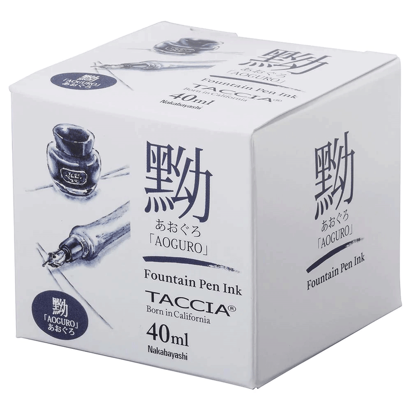 TACCIA, Ink Bottle - SUNAO-IRO AOGURO (40mL).