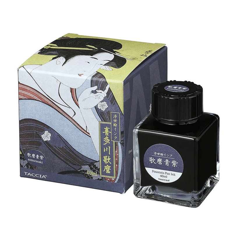TACCIA, Ink Bottle - UKIYO-E AOMURASAKI (40mL).