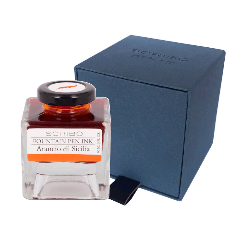 SCRIBO, Ink Bottle - ARANCIO DI SICILIA (90ML).