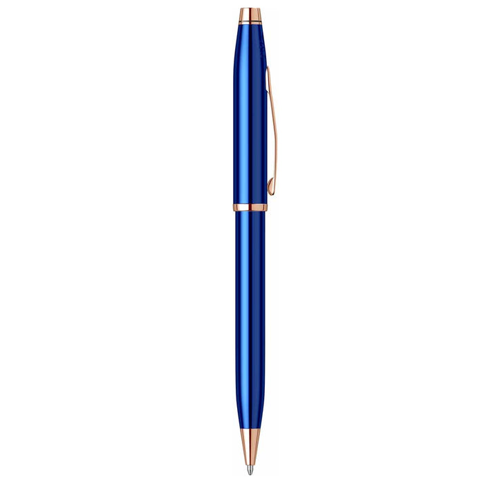 CROSS, Ballpoint Pen - CENTURY II TRANSLUCENT COBALT BLUE LACQUER PGT. 4