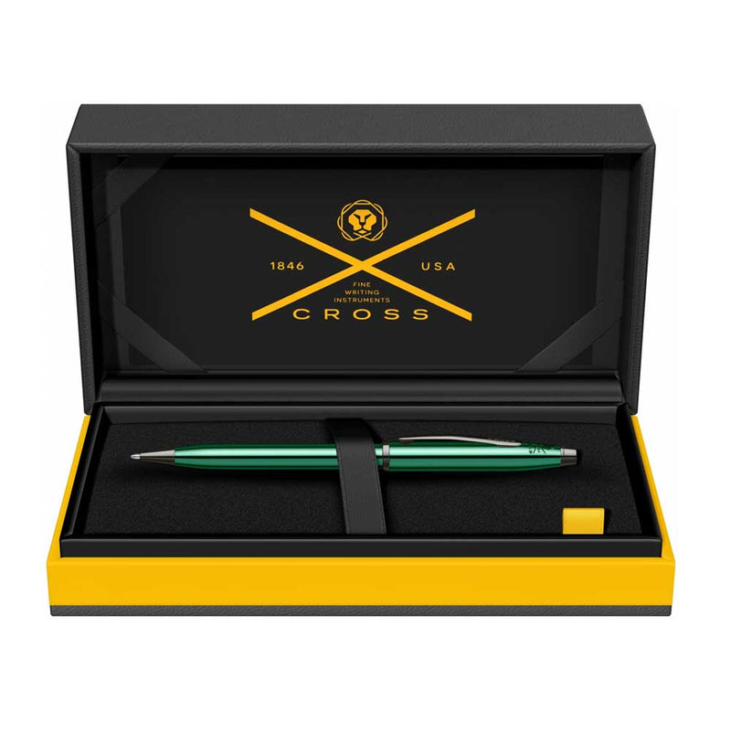 CROSS, Ballpoint Pen - CENTURY II TRANSLUCENT GREEN LACQUER BT. 5