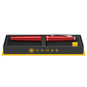  CROSS, Rollerball Pen - CALAIS MATTE METALLIC CRIMSON CT. 6