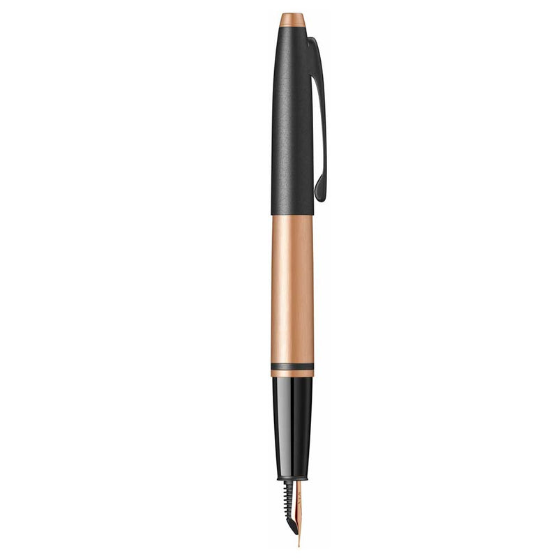 CROSS, Fountain Pen - CALAIS BRUSHED ROSE GOLD AND BLACK. 4