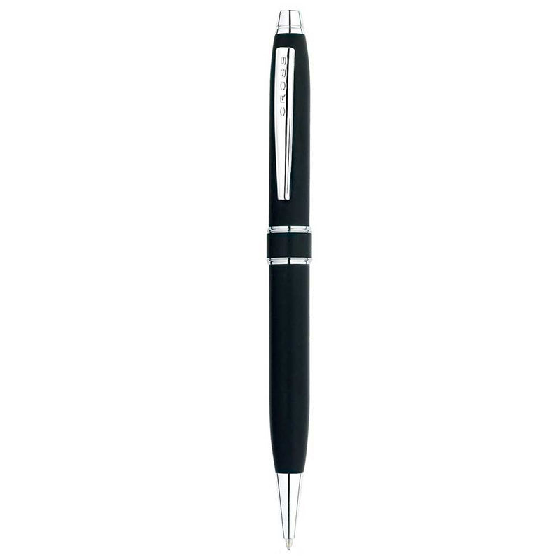 CROSS, Ballpoint Pen - STRATFORD SATIN BLACK CT. 