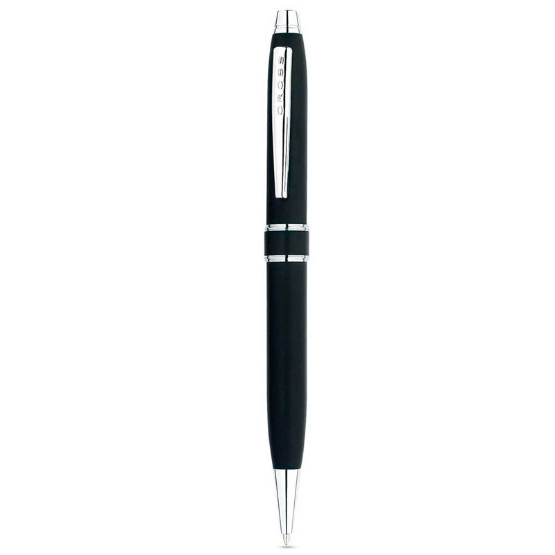 CROSS, Ballpoint Pen - STRATFORD SATIN BLACK CT. 1