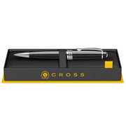CROSS, Ballpoint Pen - BAILEY BLACK LACQUER CT. 4