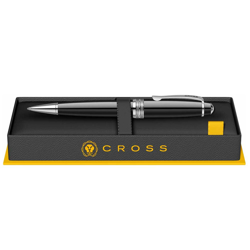 CROSS, Ballpoint Pen - BAILEY BLACK LACQUER CT. 4