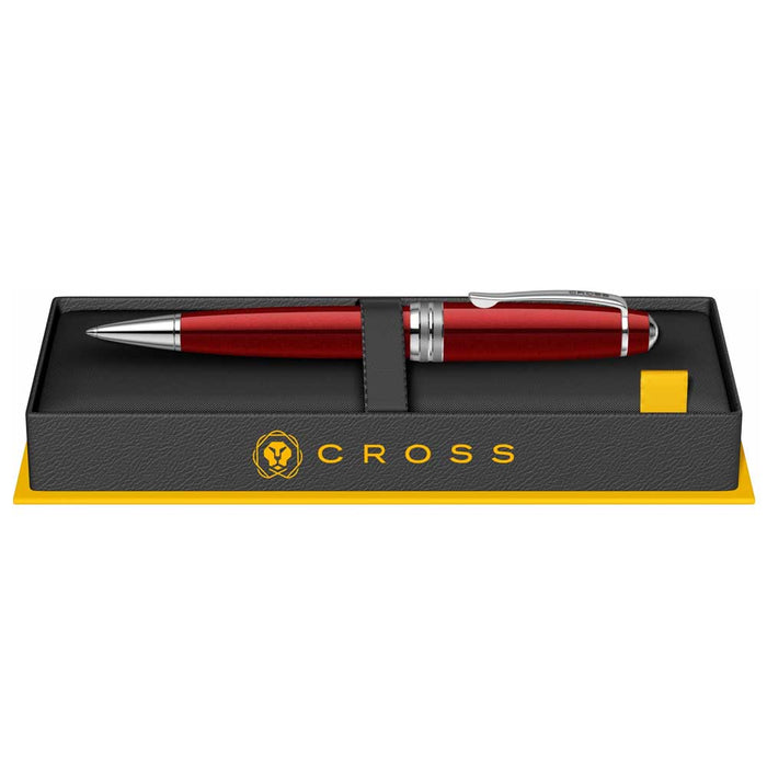 CROSS, Ballpoint Pen - BAILEY RED LACQUER CT. 5