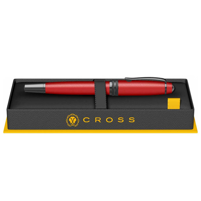 Cross Bailey Matte Red Lacquer Roller Ball Pen Item# AT0455-21 - Image 6