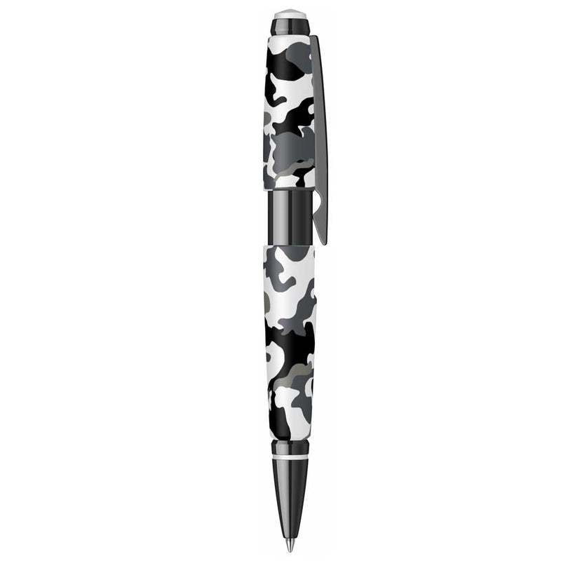  CROSS, Rollerball Pen - EDGE BLACK AND WHITE CAMO BT. 4