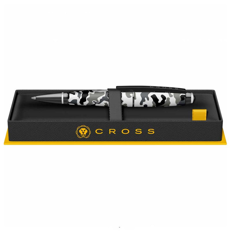  CROSS, Rollerball Pen - EDGE BLACK AND WHITE CAMO BT. 5