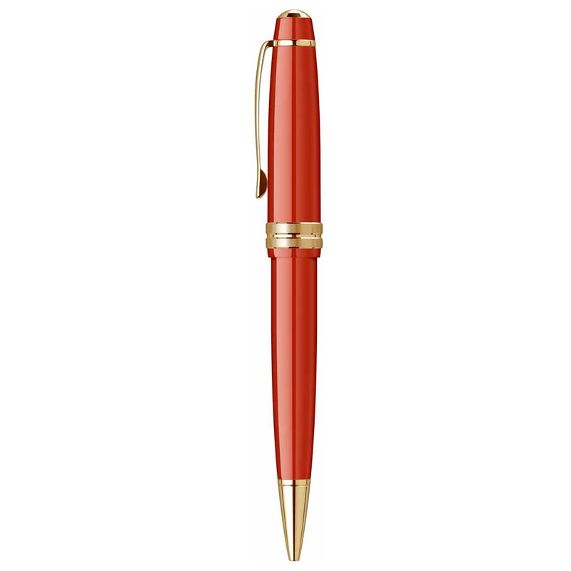 CROSS, Ballpoint Pen - BAILEY LIGHT GLOSSY RESIN AMBER GT. 1