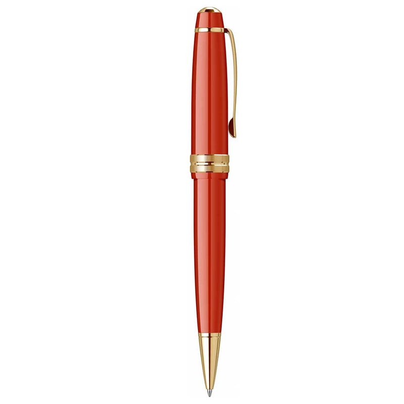 CROSS, Ballpoint Pen - BAILEY LIGHT GLOSSY RESIN AMBER GT. 4
