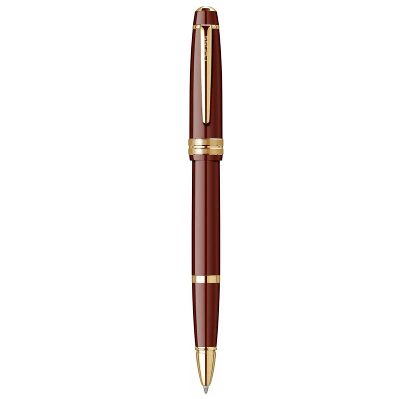 CROSS, Rollerball Pen - BAILEY LIGHT GLOSSY RESIN BURGUNDY GT. 3