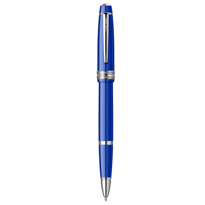CROSS, Rollerball Pen - BAILEY LIGHT GLOSSY RESIN BLUE CT. 3