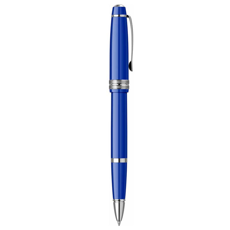CROSS, Rollerball Pen - BAILEY LIGHT GLOSSY RESIN BLUE CT. 4