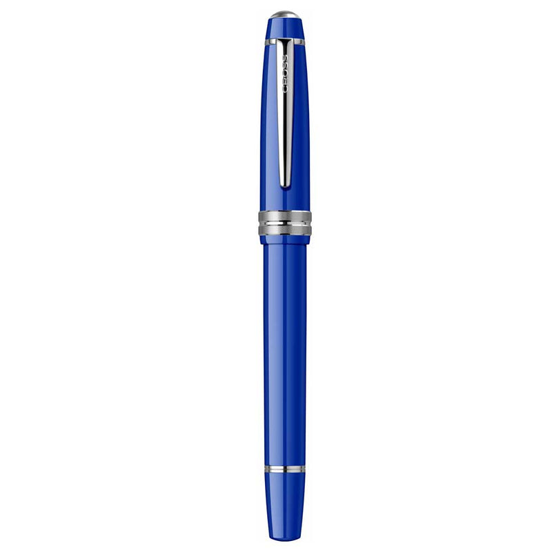 CROSS, Rollerball Pen - BAILEY LIGHT GLOSSY RESIN BLUE CT. 