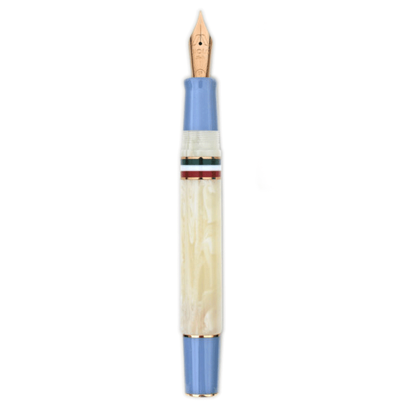 GIOIA, Fountain Pen & Rollerball Pen - PARTENOPE AVORIO RGT.