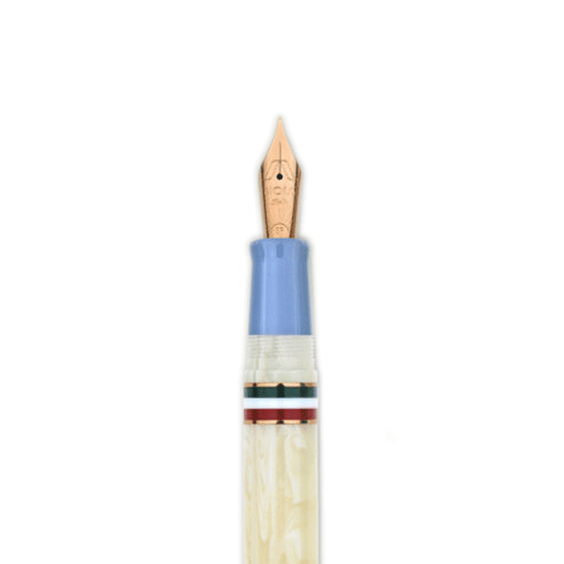 GIOIA, Fountain Pen & Rollerball Pen - PARTENOPE AVORIO RGT.