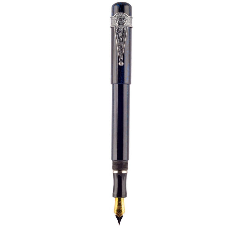 LABAN, Fountain Pen - EBONITE BLUE.