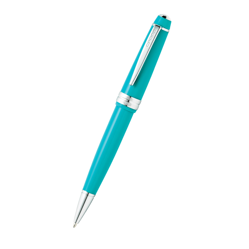 CROSS, Ballpoint Pen - BAILEY LIGHT GLOSSY RESIN TEAL CT.