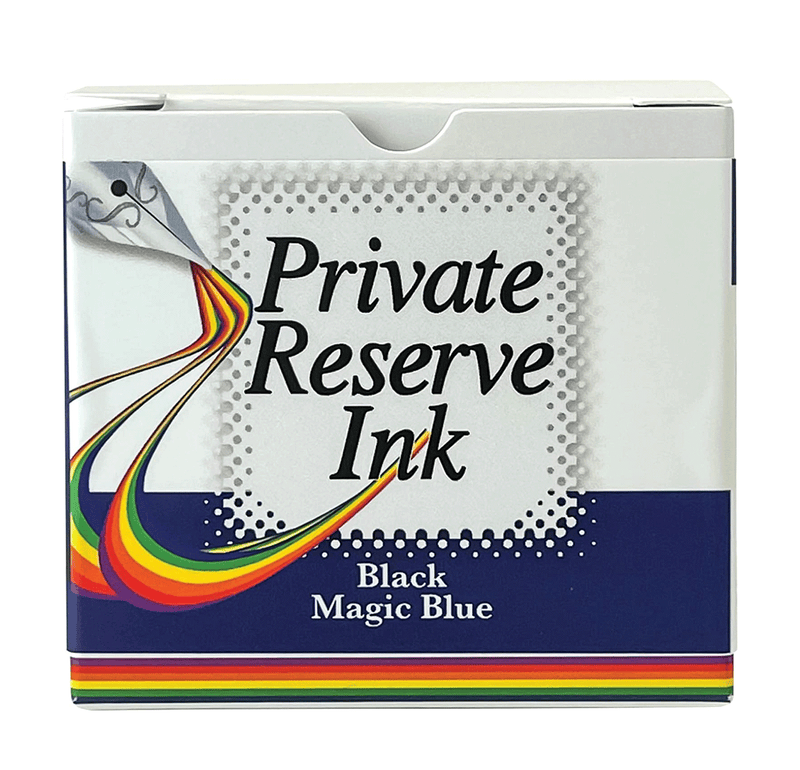 PRIVATE RESERVE, Ink Bottle - PREMIUM Inks BLACK MAGIC BLUE (60mL).