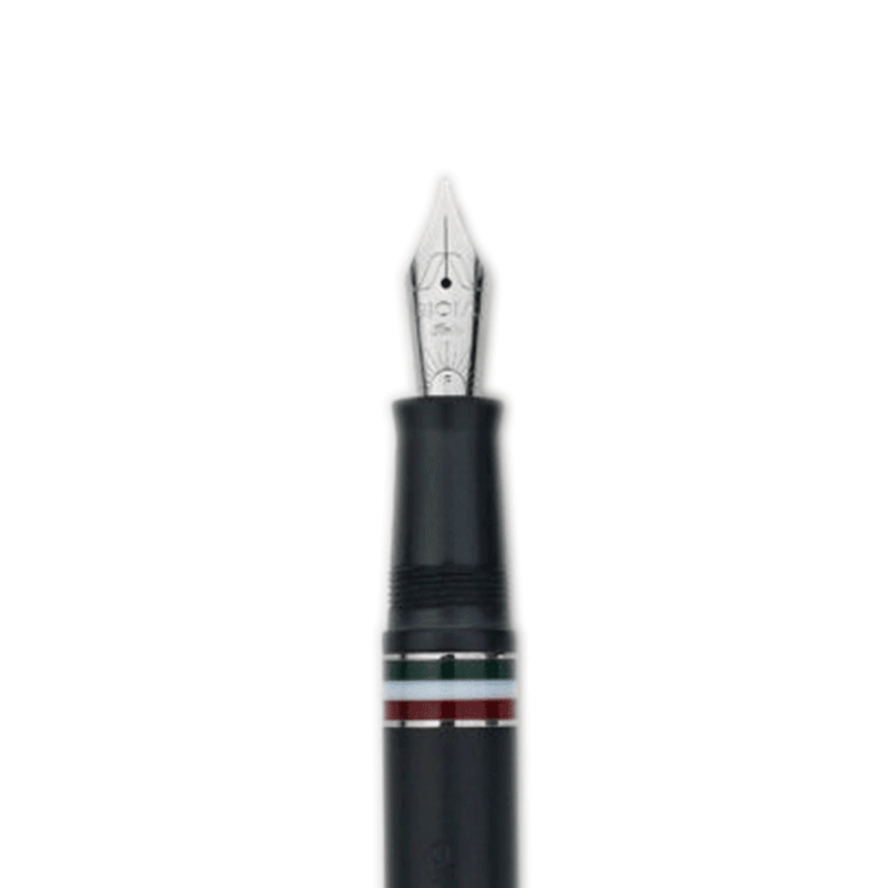 GIOIA, Fountain Pen & Rollerball Pen -  PARTENOPE BLACK SAND ST.