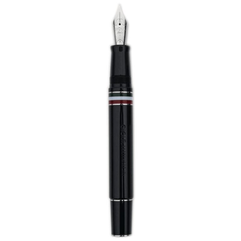 GIOIA, Fountain Pen & Rollerball Pen - PARTENOPE BLACK ST.