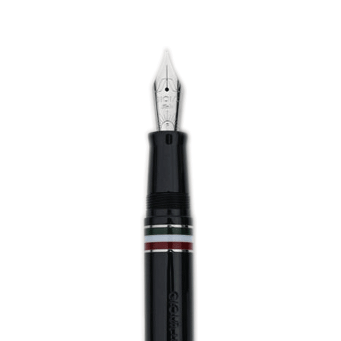 GIOIA, Fountain Pen & Rollerball Pen - PARTENOPE BLACK ST.