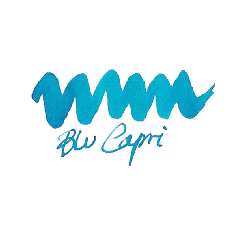 SCRIBO, Ink Bottle - BLU CAPRI (90ML).
