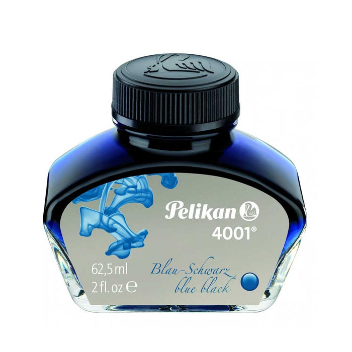 PELIKAN, Ink Bottle - 4001 BLUE BLACK (62.5mL).