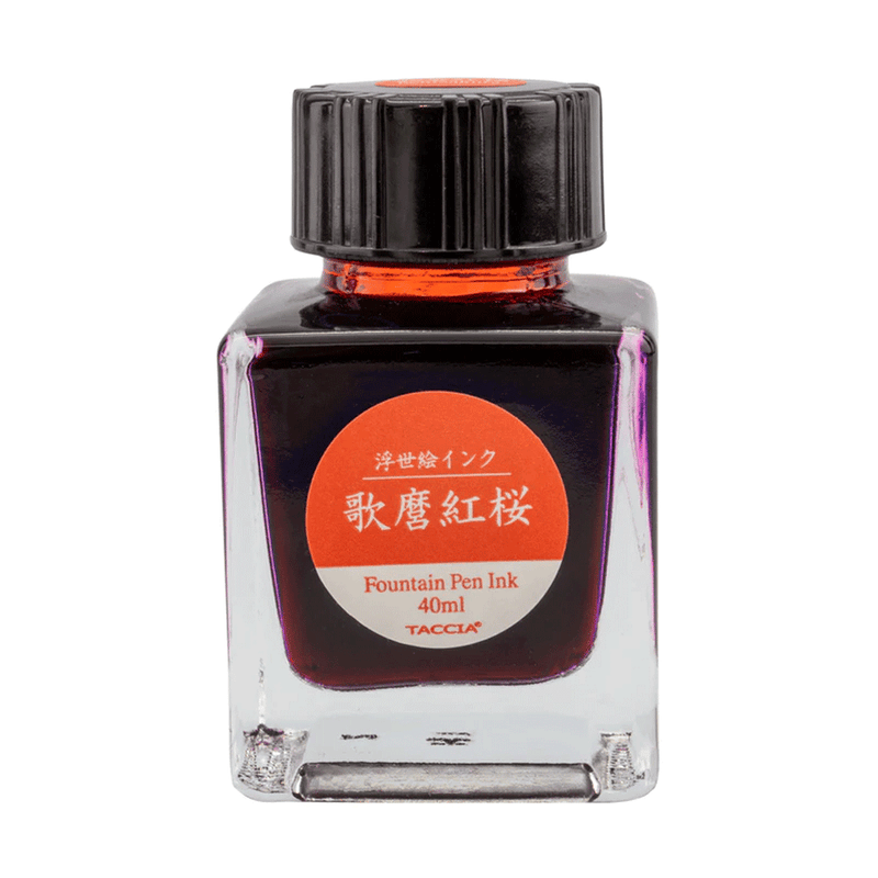 TACCIA, Ink Bottle - UKIYO-E BENIZAKURA (40mL).