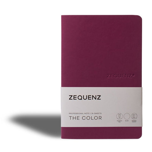 ZEQUENZ, NoteBook - THE COLOR LITE PROFESSIONAL NOTE BERRY 1