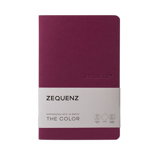 ZEQUENZ, NoteBook - THE COLOR LITE PROFESSIONAL NOTE BERRY 