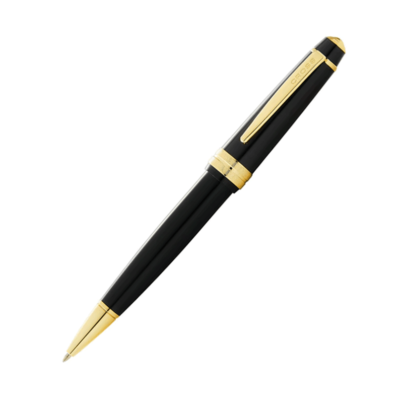 CROSS, Ballpoint Pen - BAILEY LIGHT GLOSSY BLACK GT.