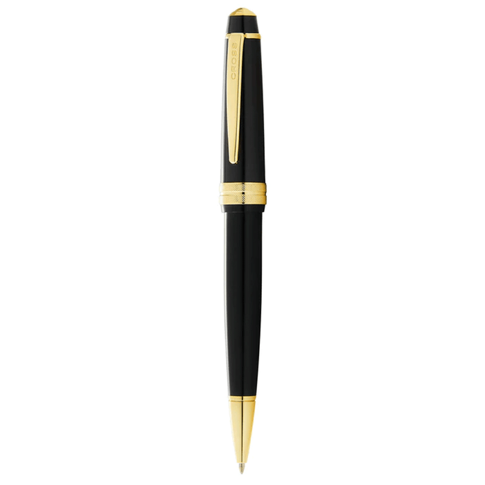 CROSS, Ballpoint Pen - BAILEY LIGHT GLOSSY BLACK GT.