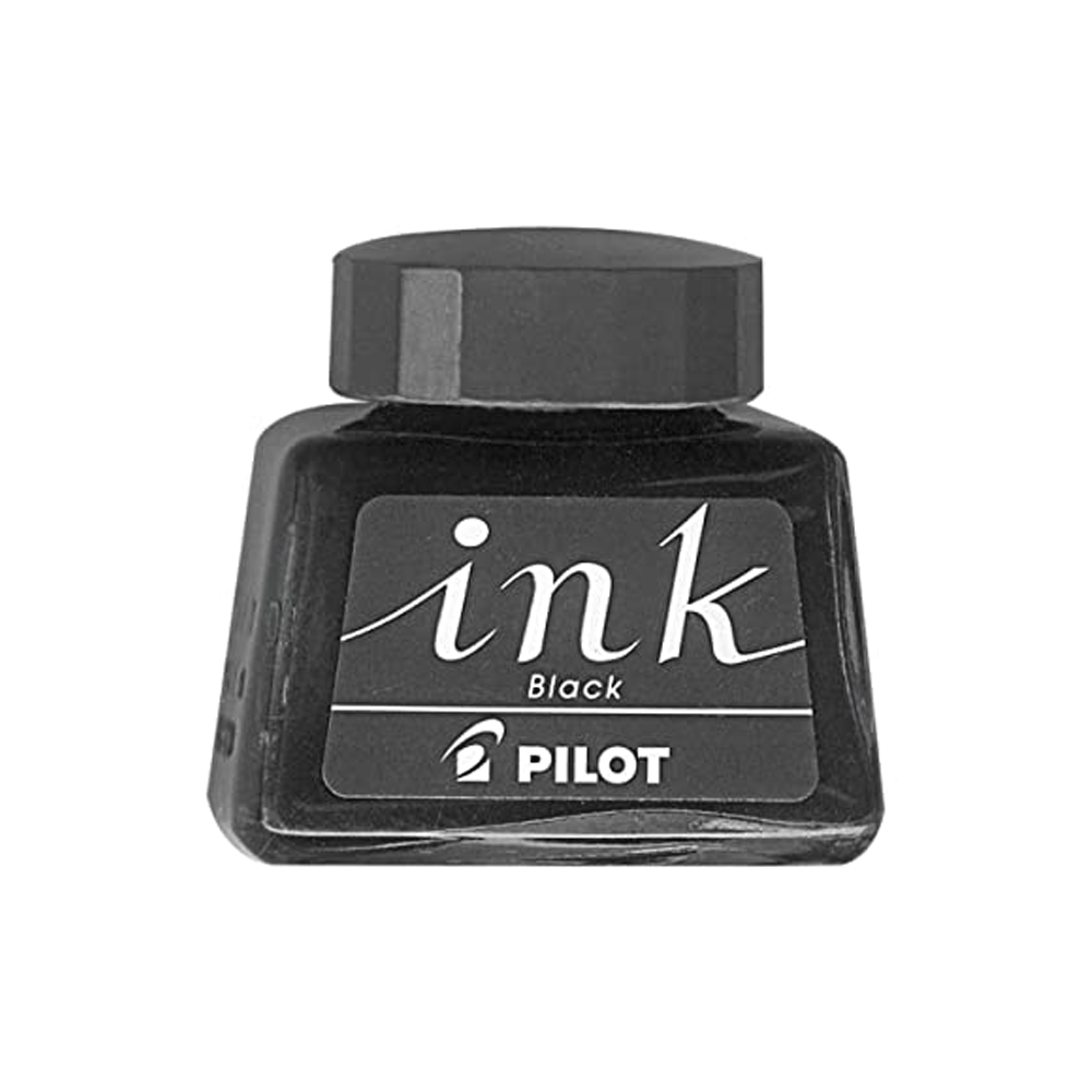 PILOT, Ink Bottle - BLACK | 30mL. — SWASTIK penn