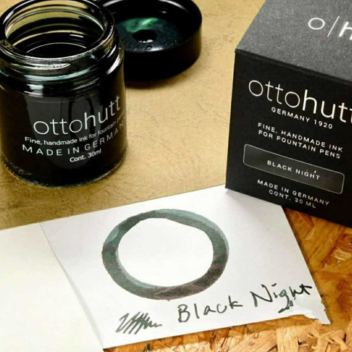 OTTO HUTT, Ink Bottle - BLACK NIGHT.
