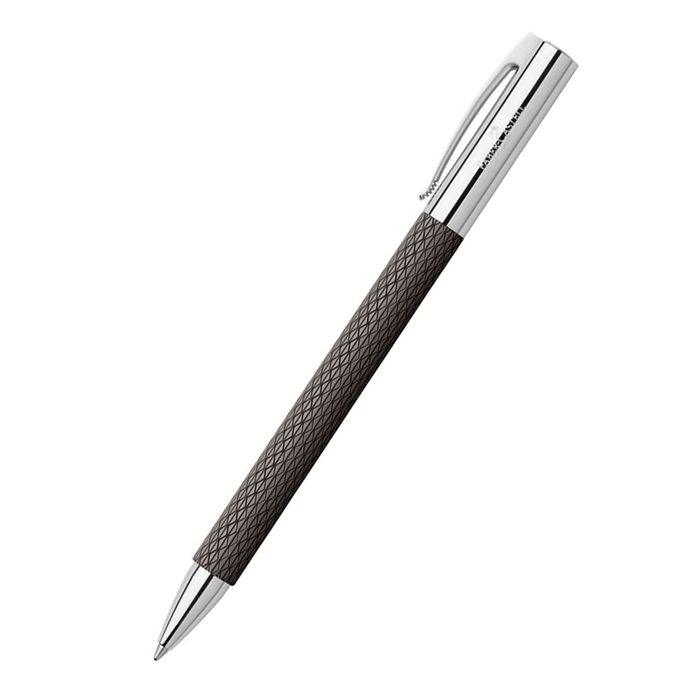 FABER CASTELL, Ballpoint Pen - AMBITION OPART BLACK SAND.
