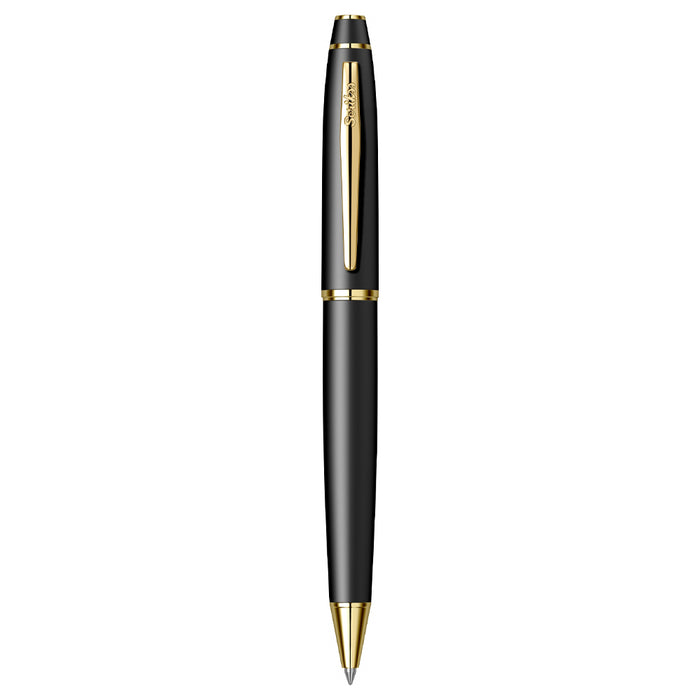 SCRIKSS, Ballpoint Pen - NOBLE 35 BLACK GOLD.