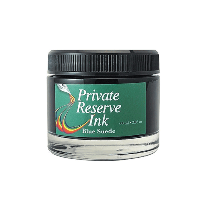 PRIVATE RESERVE, Ink Bottle - PREMIUM Inks BLUE SUEDE (60mL).