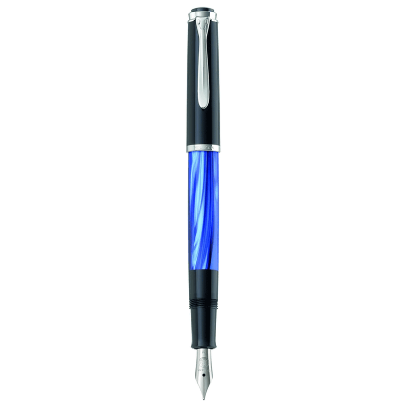 PELIKAN, Fountain Pen - CLASSIC M205 BLUE MARBLED.