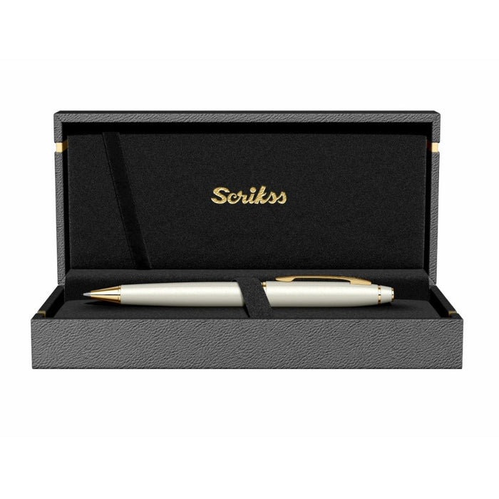 SCRIKSS, Mechanical Pencils - NOBLE 35 PEARL WHITE GT 0.7MM 9