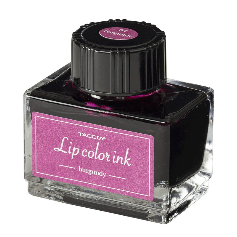 TACCIA, Ink Bottle - LIP COLOR BURGUNDY (30mL).