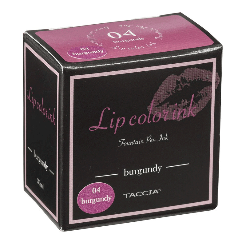 TACCIA, Ink Bottle - LIP COLOR BURGUNDY (30mL).