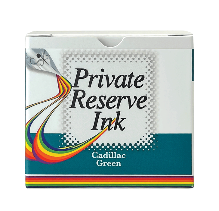 PRIVATE RESERVE, Ink Bottle - PREMIUM Inks CADILLAC GREEN (60mL).