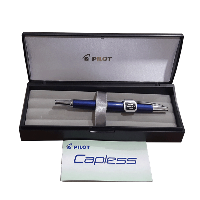PILOT, Fountain Pen - 1816A CAPLESS Decimo DARK BLUE 18K.